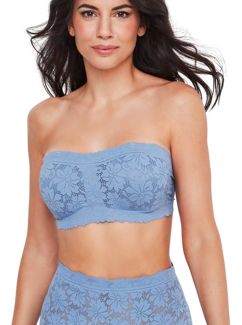 Soutien-gorge bandeau préformé ONE AND LACE - Kiabi