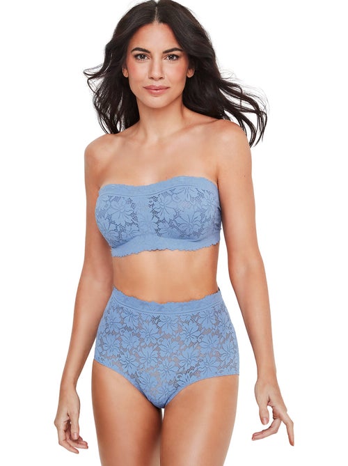 Soutien-gorge bandeau préformé ONE AND LACE - Kiabi