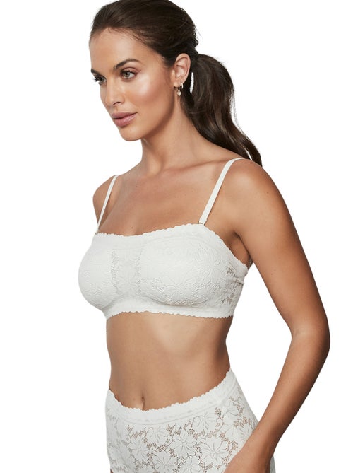 Soutien-gorge bandeau préformé ONE AND LACE MARIAGE - Kiabi