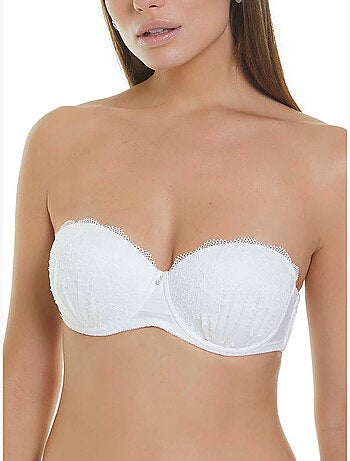 Soutien-gorge bandeau push-up Jolie mariage