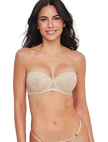 Soutien-gorge bandeau push-up MANUELA