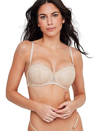 Soutien-gorge bandeau push-up MANUELA