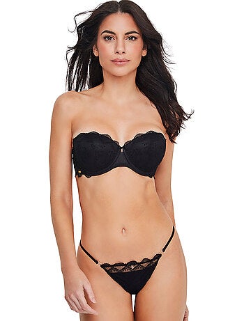 Soutien-gorge bandeau push-up MANUELA