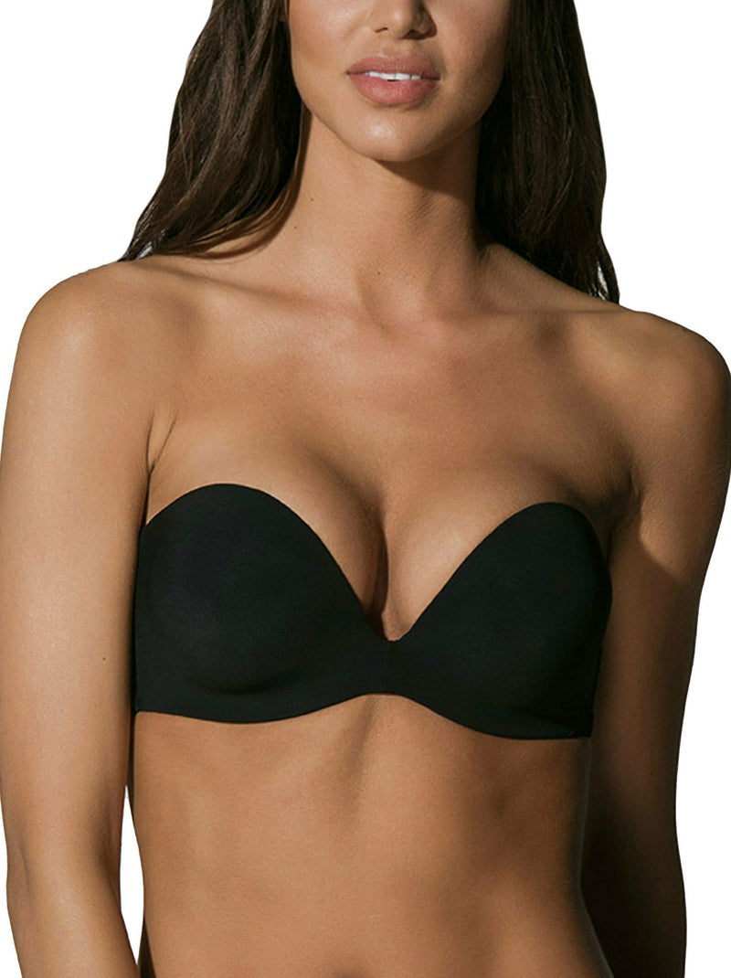 Soutien-gorge bandeau Secret Sense E à F 11065 11066 Noir - Kiabi