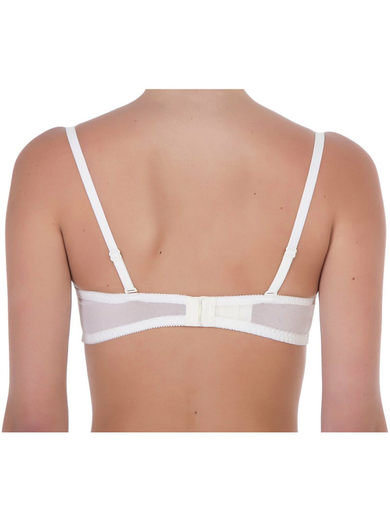 Soutien-gorge bandeau Siena Ecru - Kiabi