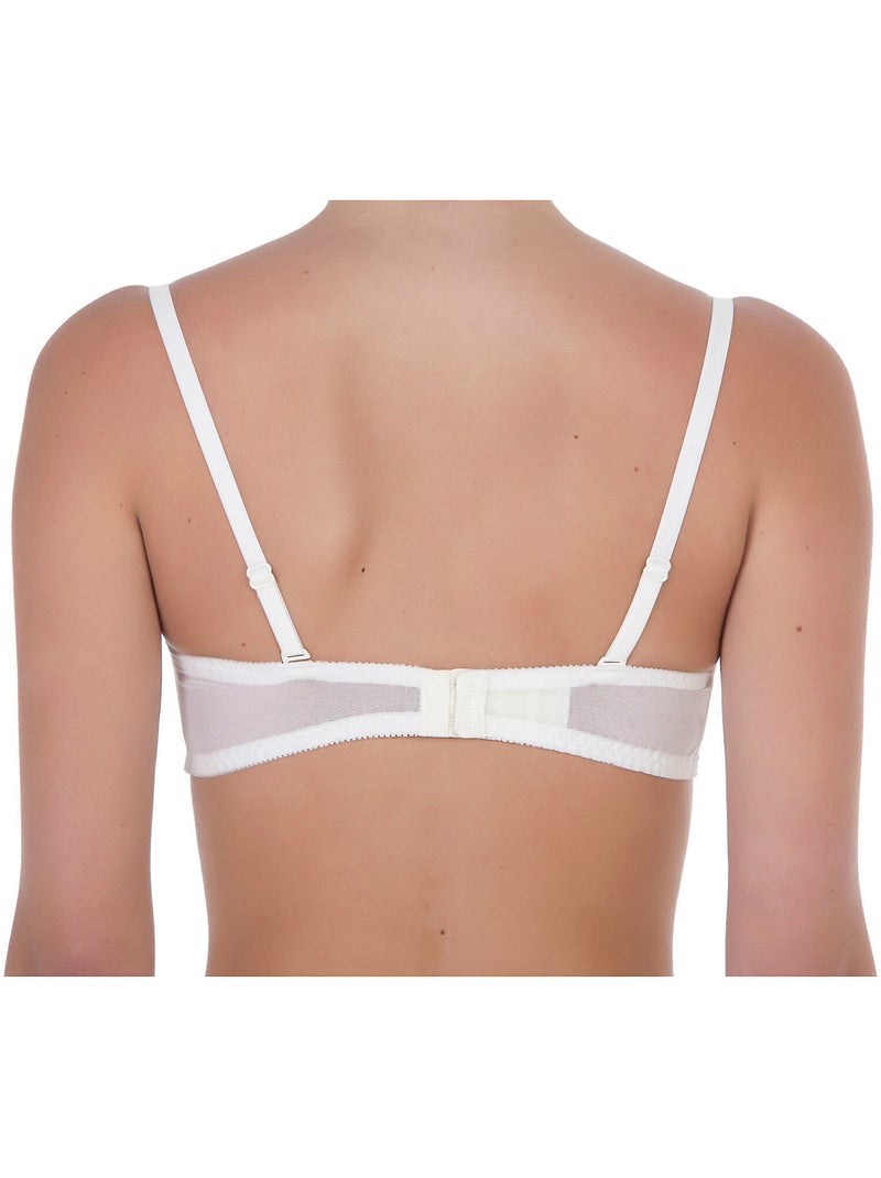 Soutien-gorge bandeau Siena Ecru - Kiabi