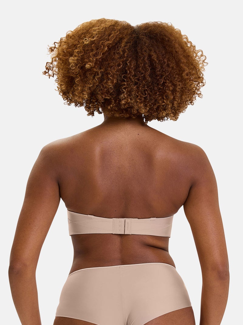 Soutien-gorge bandeau unseen sans complexe lingerie Beige - Kiabi