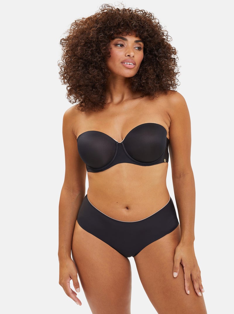 Soutien-gorge bandeau Unseen Sans Complexe Noir - Kiabi