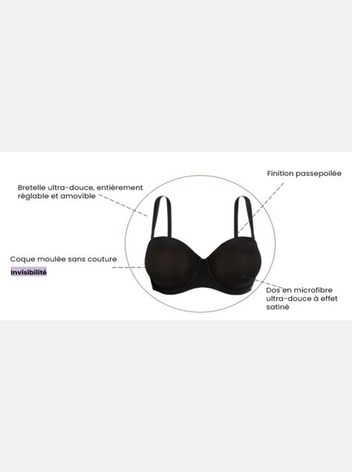 Soutien-gorge bandeau Unseen Sans Complexe - Kiabi