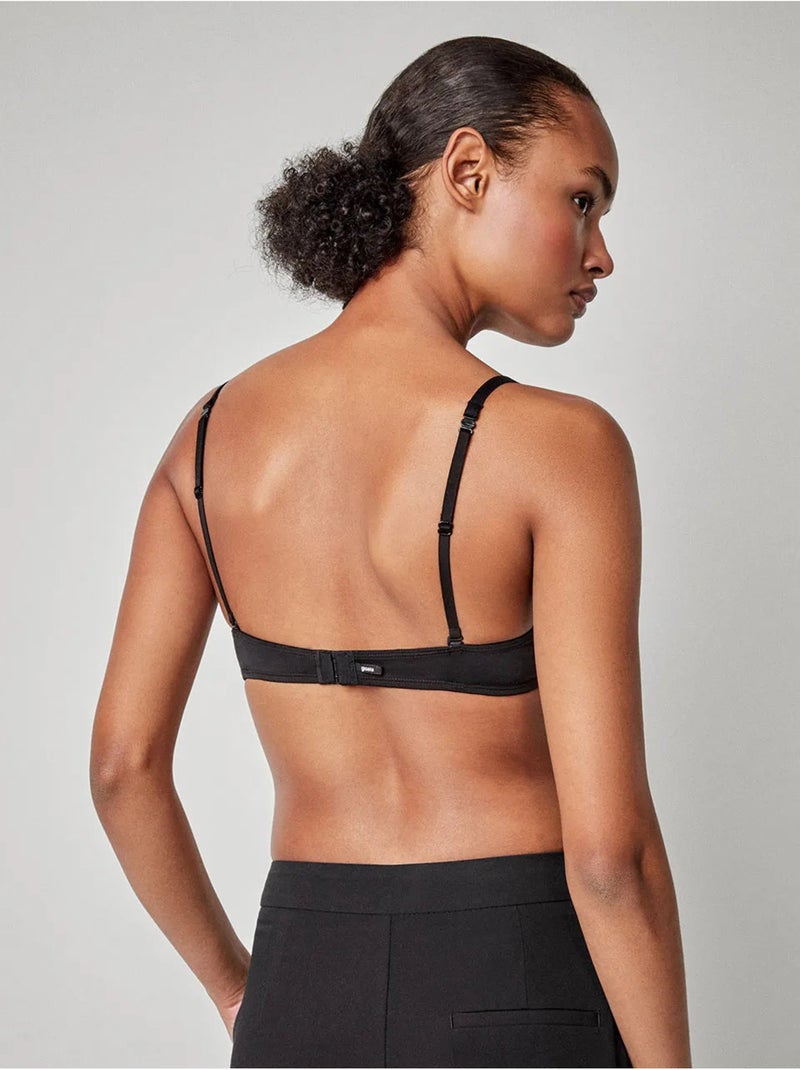 Soutien-gorge basique multiposition Noir - Kiabi