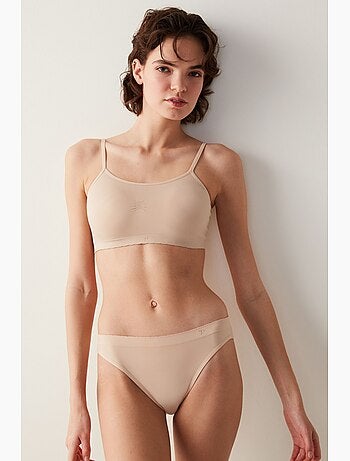 Soutien-gorge basique rembourré sans couture sans armatures penti