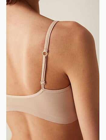 Soutien-gorge basique rembourré sans couture sans armatures penti