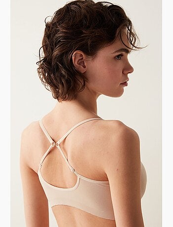 Soutien-gorge basique rembourré sans couture sans armatures penti