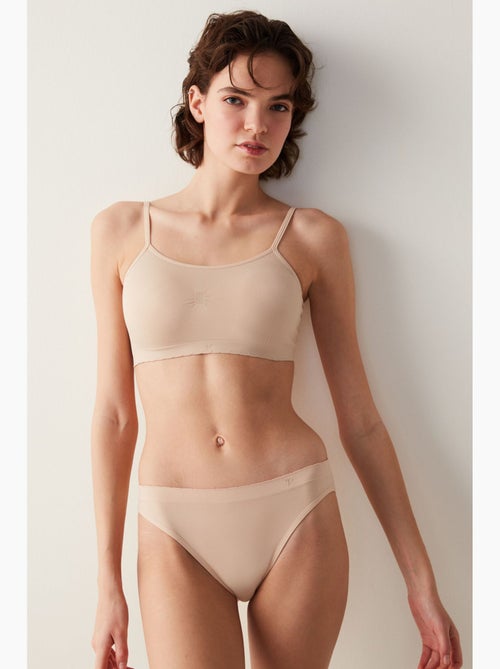 Soutien-gorge basique rembourré sans couture sans armatures penti - Kiabi
