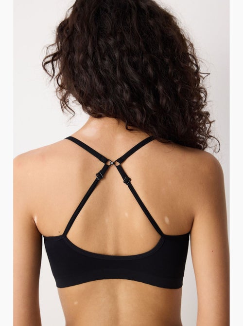 Soutien-gorge basique rembourré sans couture sans armatures penti - Kiabi
