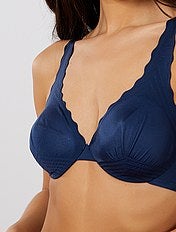 Soutien-gorge Empreinte Armature - Taille FR 100C / EU-DE 85C, Couleur Bleu Nuit, Neuf Avec étiquettes