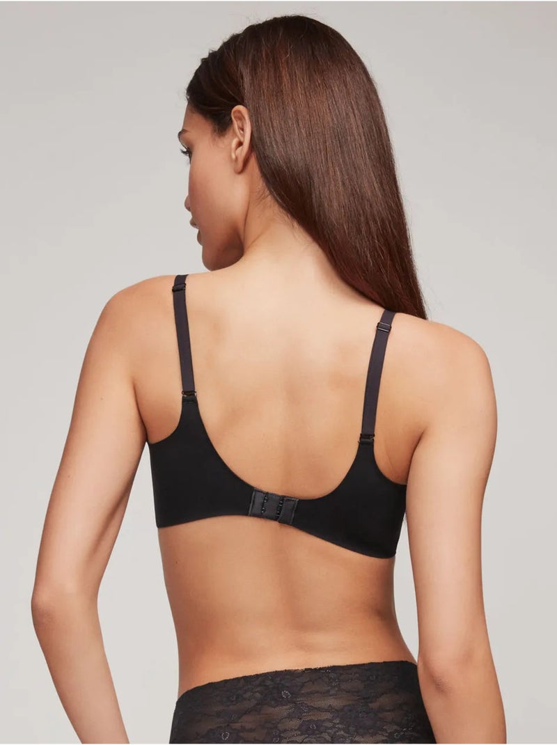 Soutien-gorge bonnets légers minimiseur aisselles Noir - Kiabi