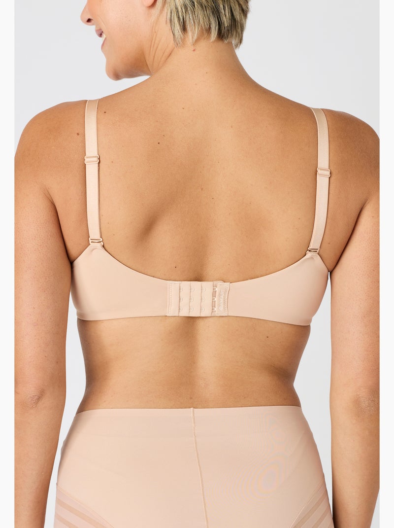 Soutien-gorge bonnets moulés à armatures - Damart Beige - Kiabi