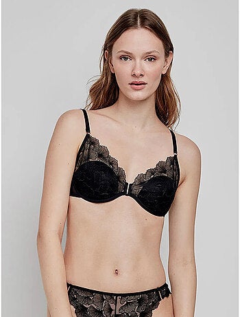 Soutien-gorge bralette avec armatures et coques bonnets B et C