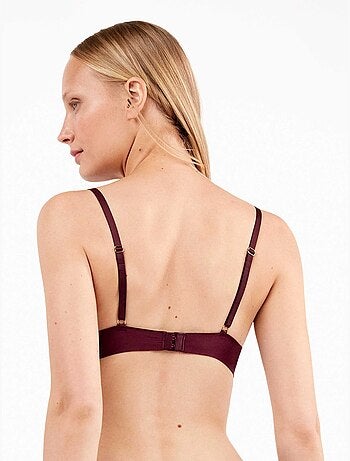 Soutien-gorge bralette capacité avec dentelle brodée