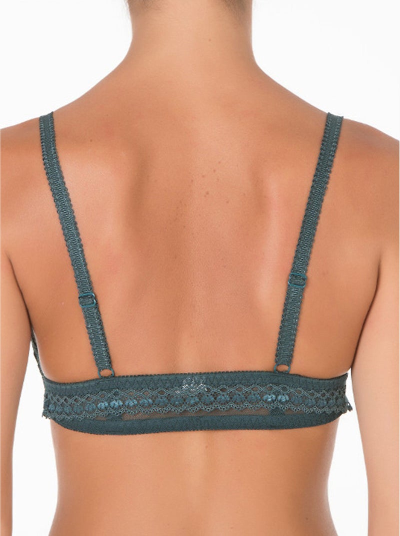 Soutien-gorge bralette collection Rouge Vert - Kiabi