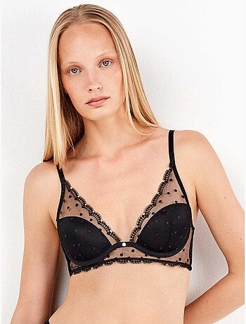 Soutien-gorge bralette demi-coupe