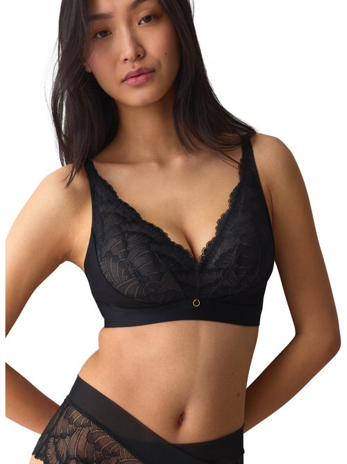 Soutien-gorge bralette love in lace - Kiabi