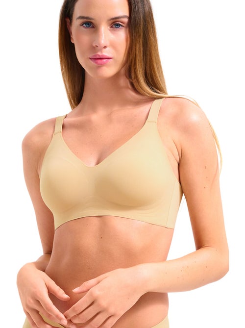 Soutien-gorge bralette préformé sans armatures my silhouette - Kiabi Soutien-gorge bralette préformé sans armatures my silhouette - Kiabi