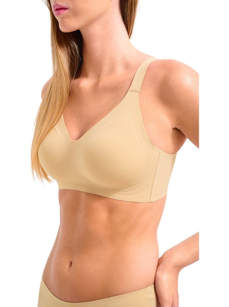 Soutien-gorge bralette préformé sans armatures my silhouette Beige - Kiabi