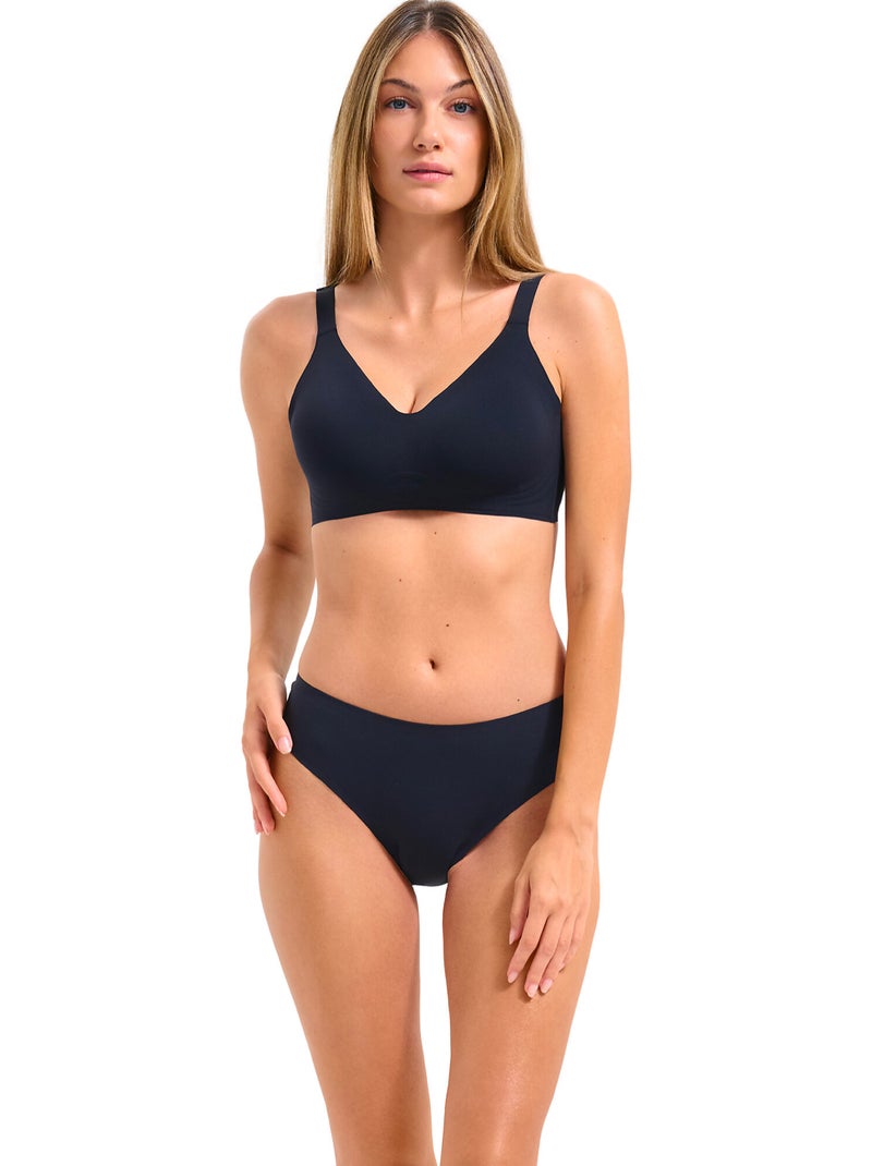 Soutien-gorge bralette préformé sans armatures my silhouette Noir - Kiabi