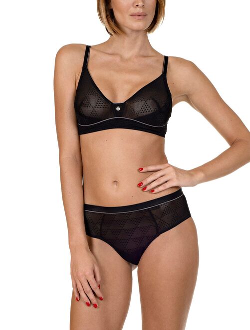 Soutien Gorge Noir Sans Armature Pas Cher Kiabi