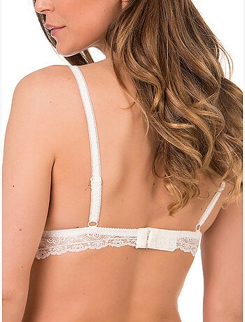 Soutien-gorge bralette sans armatures Frida ivoire