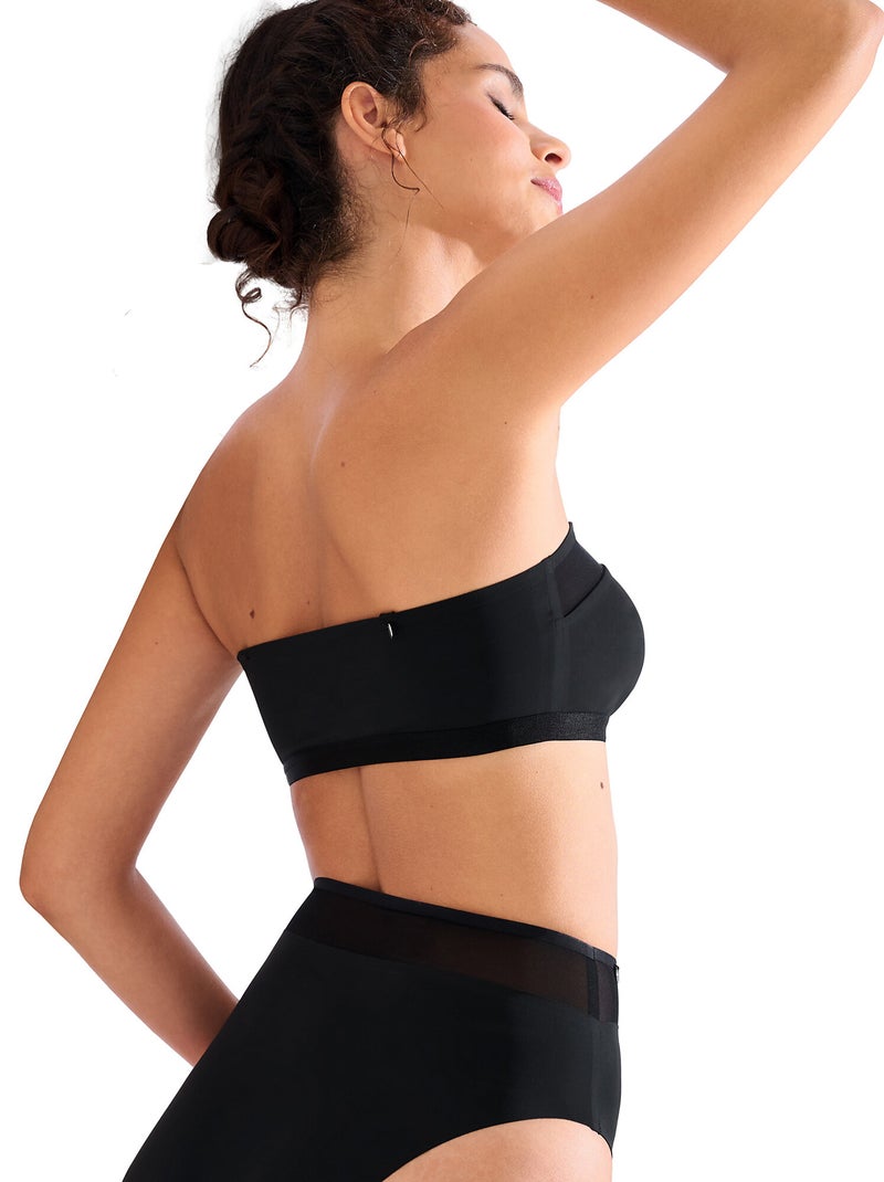 Soutien-gorge bralette sans armatures PARIS Noir - Kiabi