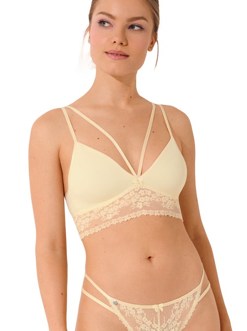 Soutien-gorge bralette sans armatures SUNSET - Kiabi