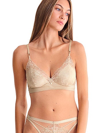 Soutien-gorge bralette triangle sans armatures DESTINY