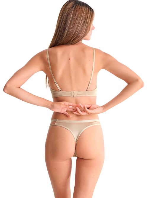 Soutien-gorge bralette triangle sans armatures DESTINY - Kiabi