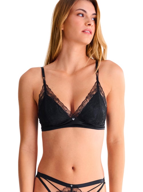 Soutien-gorge bralette triangle sans armatures DESTINY - Kiabi