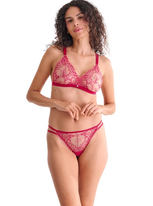 Soutien-gorge bralette triangle sans armatures HIGHLIGHT - Kiabi