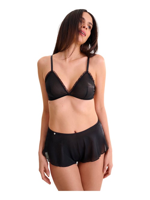 Soutien-gorge bralette triangle sans armatures SHINY STAR - Kiabi
