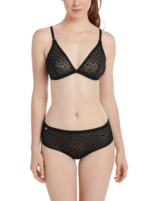 Soutien-gorge bralette triangle sans armatures Smooth - Kiabi