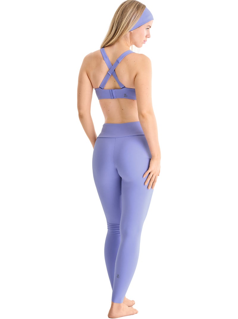 Soutien-gorge brassière de sport préformée sans armatures free move Violet - Kiabi
