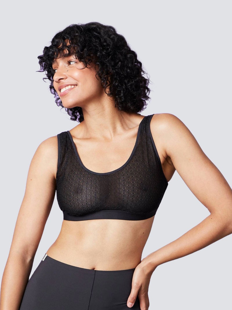 Soutien-gorge brassiere dentelle Dancing - RougeGorge Lingerie Noir - Kiabi