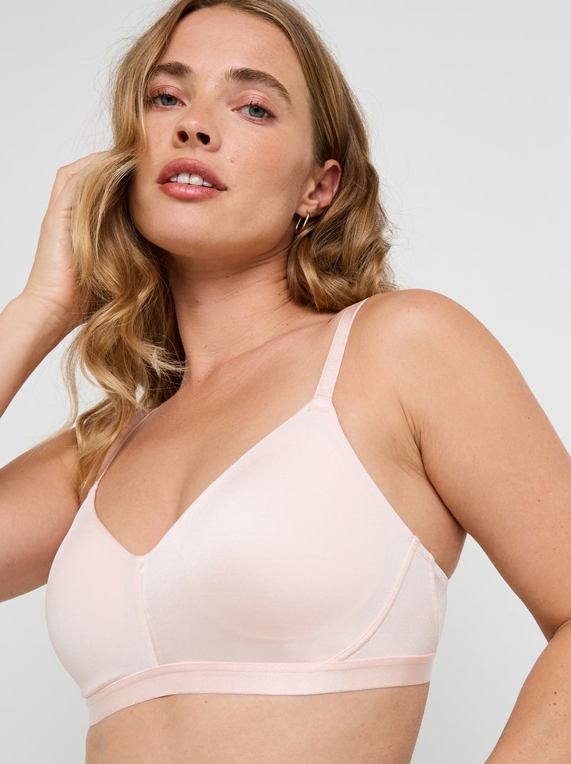 Soutien-gorge brassiere microfibre July - RougeGorge Lingerie Beige - Kiabi