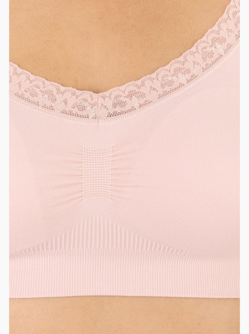 Soutien-gorge brassière sans armatures - Damart - Kiabi