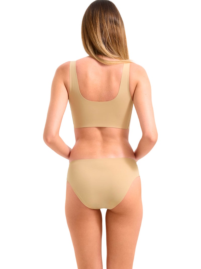 Soutien-gorge brassière sans armatures my silhouette Beige - Kiabi