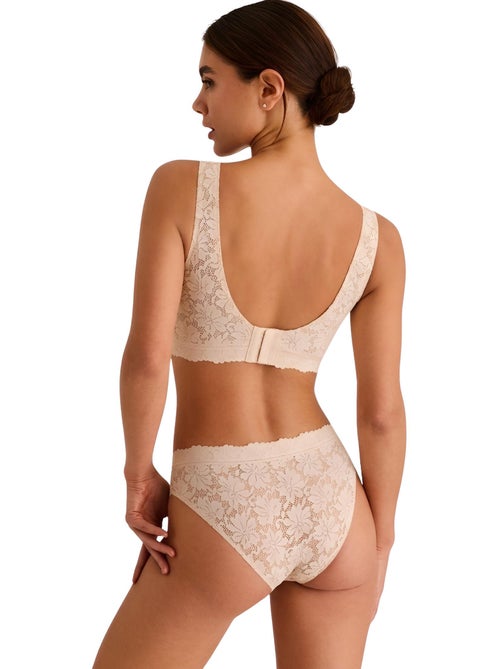 Soutien-gorge brassière sans armatures ONE AND LACE - Kiabi
