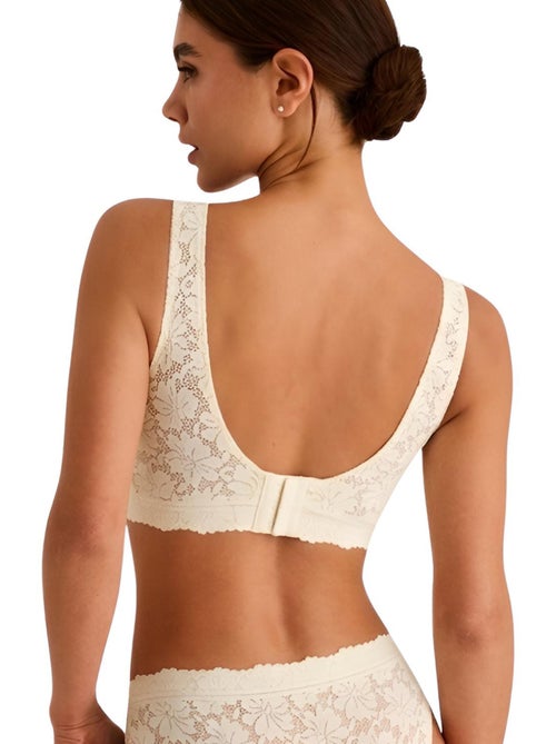 Soutien-gorge brassière sans armatures ONE AND LACE MARIAGE - Kiabi Soutien-gorge brassière sans armatures ONE AND LACE MARIAGE - Kiabi