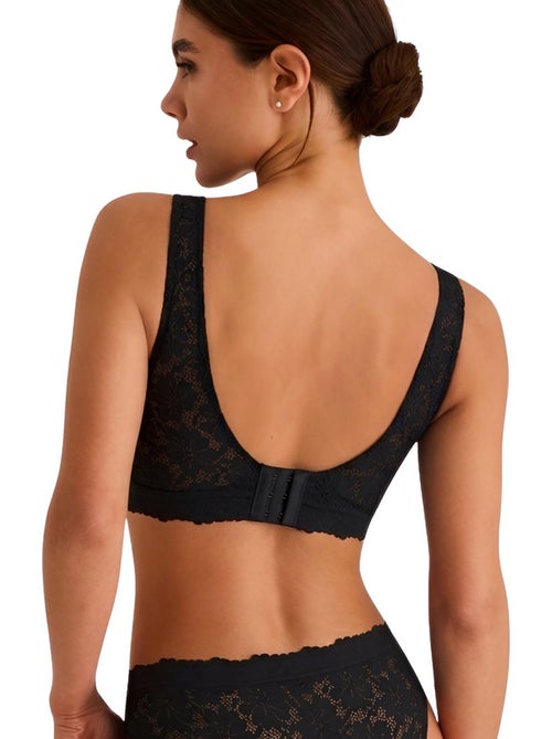 Soutien-gorge brassière sans armatures ONE AND LACE - Kiabi