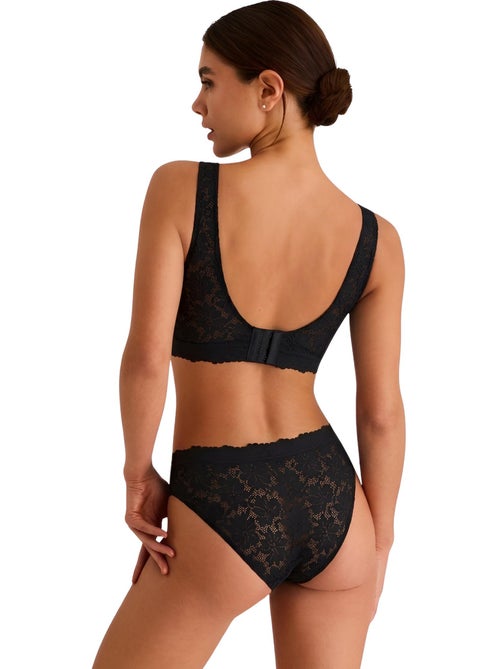 Soutien-gorge brassière sans armatures ONE AND LACE - Kiabi