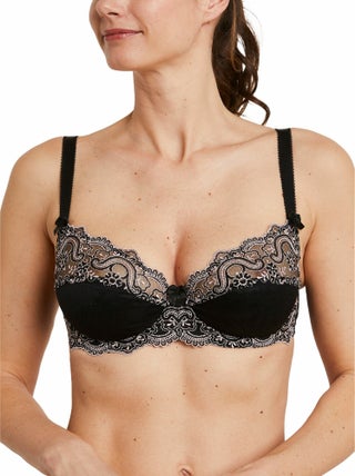 Soutien-gorge brodé avec armatures